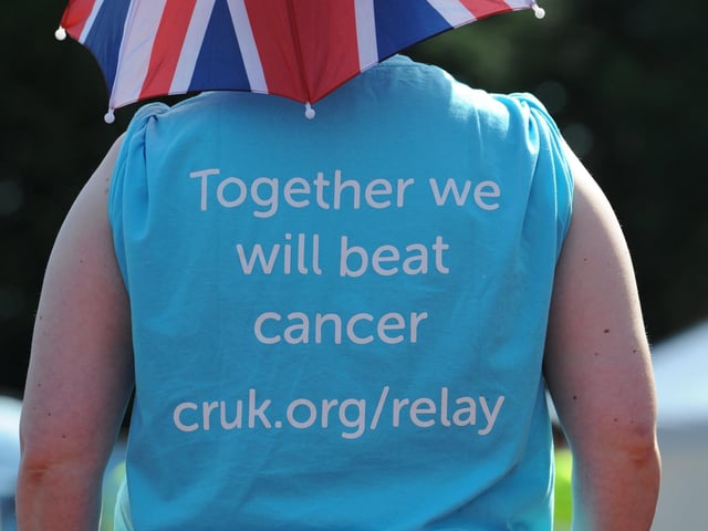 Cancer Research Relay for Life at Monkton Stadium, Jarrow.