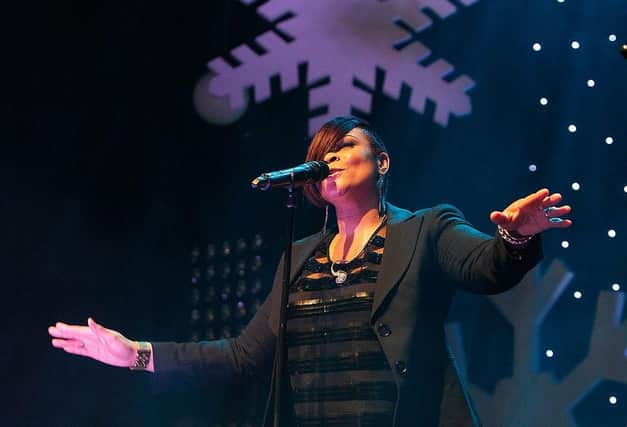 Soul singer Gabrielle has been announced as first act at 2023 Mouth Of The Tyne Festival. She will play on the final night of the festival and one day tickets will be available soon. (Photo by Jo Hale/Getty Images)