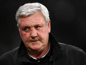 Newcastle United head coach Steve Bruce. (Photo by Stu Forster/Getty Images)