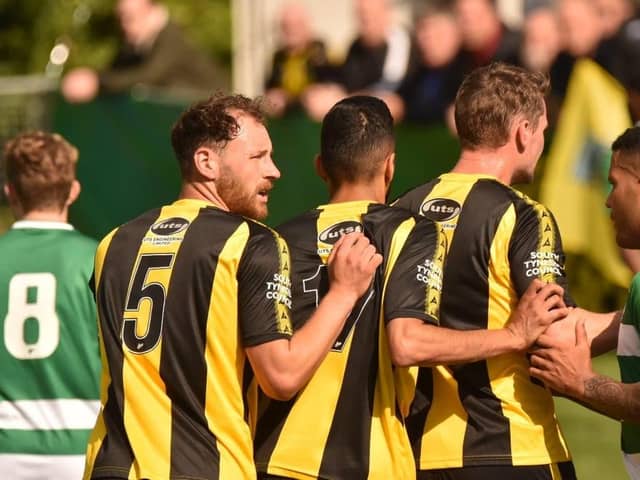 Hebburn Town FC will take on Consett AFC in the FA Vase final at Wembley on May 3.