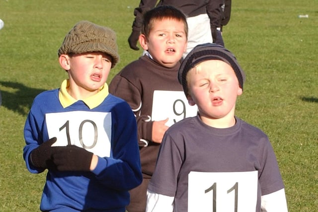 The Easington Schools Partnership Cross Country competition saw hundreds of children turn up at St Bede's School in Peterlee in 2007.