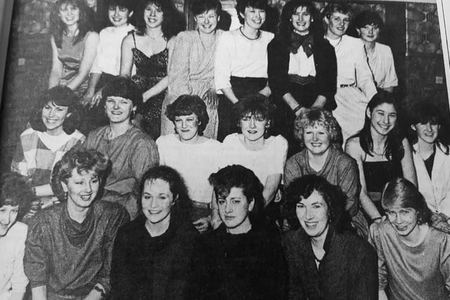 Guests at a St Valentine's dance held by students of Kirkcaldy College of Technology in Bentley’s... but where are all the men?