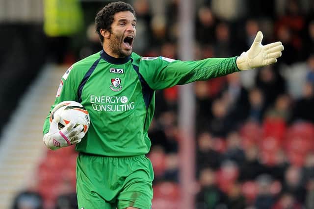 David James during his time at Bournemouth.