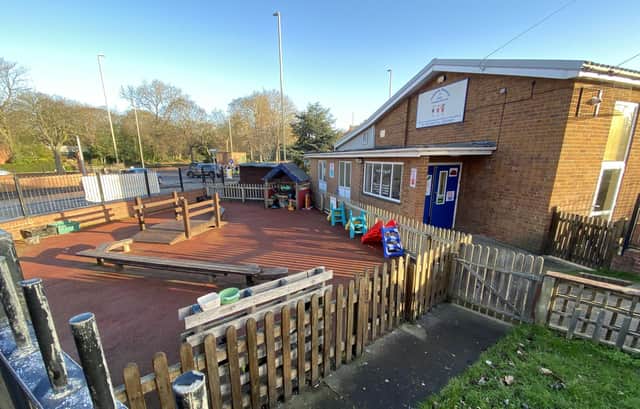 Ashfield Nursery on Stanhope Road where the bags have been dumped.
Picture by FRANK REID