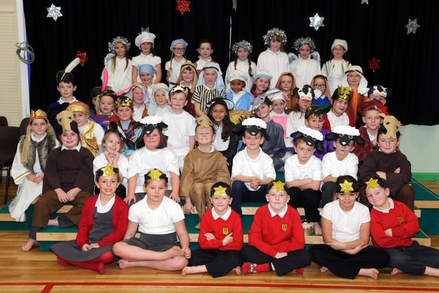 Pupils from Years 3 and 4 starred in the school Nativity called Census Sums in 2013.