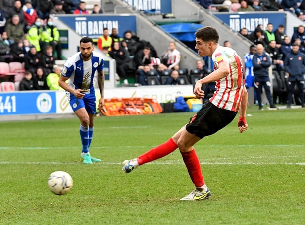 Sunderland striker Ross Stewart.