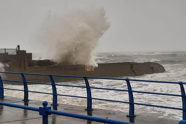 The public are urged to remain safe if visiting the coast this weekend.