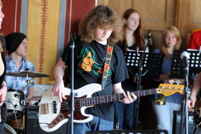 South Tyneside College Students performed a free music concert at Arbeia Roman Fort in 2011.