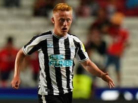 Newcastle United midfielder Matty Longstaff.