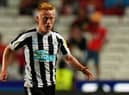 Newcastle United midfielder Matty Longstaff.