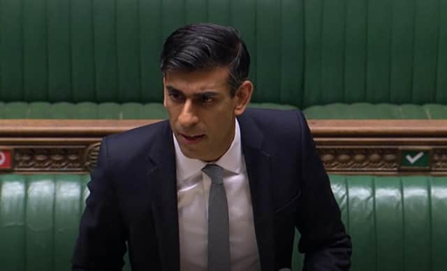Chancellor of the Exchequer Rishi Sunak delivers a summer economic update in a statement to the House of Commons, London.