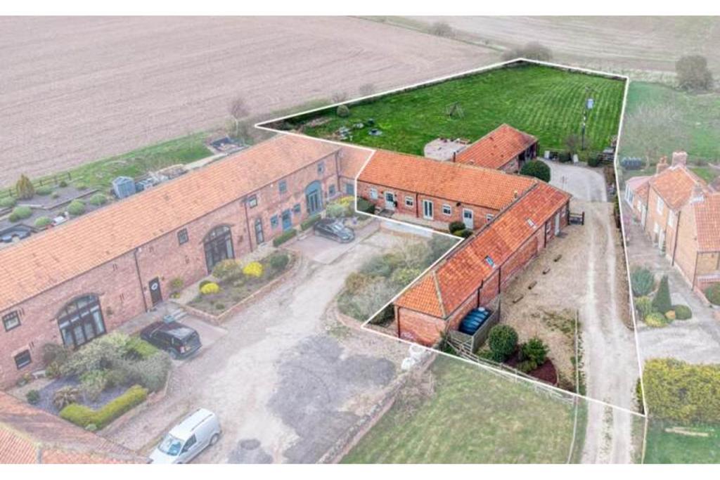 Aerial view of  Gilbertine House