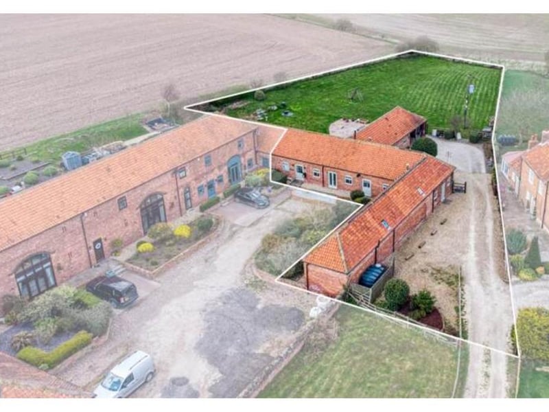 Aerial view of Gilbertine House