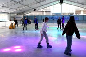 Ice rinks are popping up across the country. Picture: Sam Stephenson.