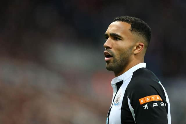 Newcastle United striker Callum Wilson is back in training.