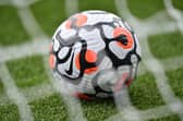 Premier League Nike Flight match bal. (Photo by Nathan Stirk/Getty Images)