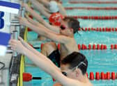 Ready for action at the South Tyneside Swimming Club annual spring meeting at Haven Point. Remember this from 2014?
