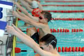 Ready for action at the South Tyneside Swimming Club annual spring meeting at Haven Point. Remember this from 2014?