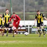 Hebburn Town in action.