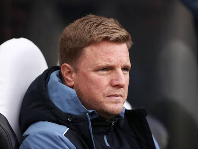 Newcastle United head coach Eddie Howe.