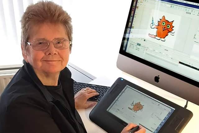Sheila Graber whose lifetime of art and animation is spotlighted in a new exhibition in South Shields.