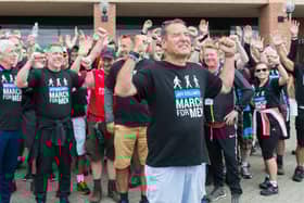 Jeff Stelling pictured outside the Stadium of Light.