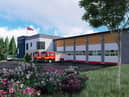 A CGI of how the new Hebburn Tri-station is expected to look.