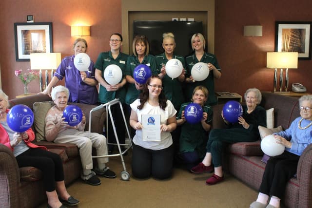 Harton Grange awarded top 20 care home status