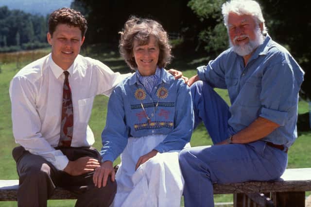 Will, Virginia And Bill in 1984