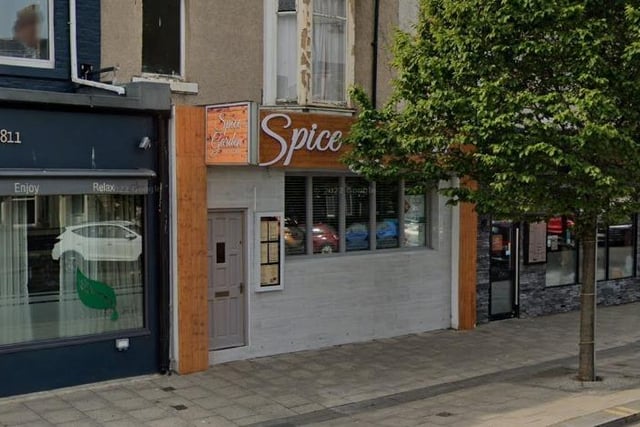 Spice Garden has a 4.7 rating from 340 Google reviews.