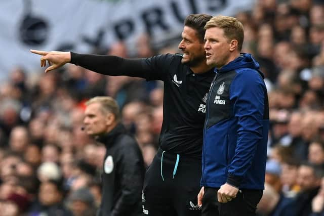 Newcastle United head coach Eddie Howe (Photo by GLYN KIRK/AFP via Getty Images)