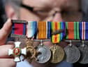 First military veteran figures.