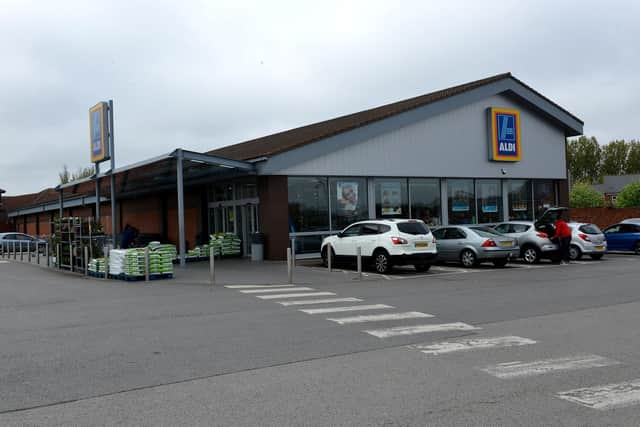 The Aldi store Chichester Road, South Shields.