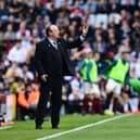 LONDON, ENGLAND - MAY 12:  Rafael Benitez, Manager of Newcastle United reacts during the Premier League match between Fulham FC and Newcastle United at Craven Cottage on May 12, 2019 in London, United Kingdom. (Photo by Alex Broadway/Getty Images)