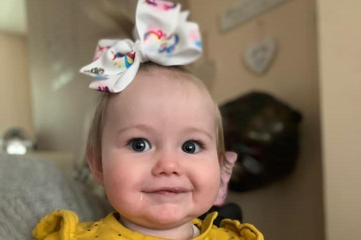 Ann Jenkins, said: "Nina Bailey born 1st April 2020 being beginning of first lockdown."
