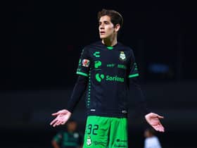 Santiago Munoz playing for Santos Laguna last year.