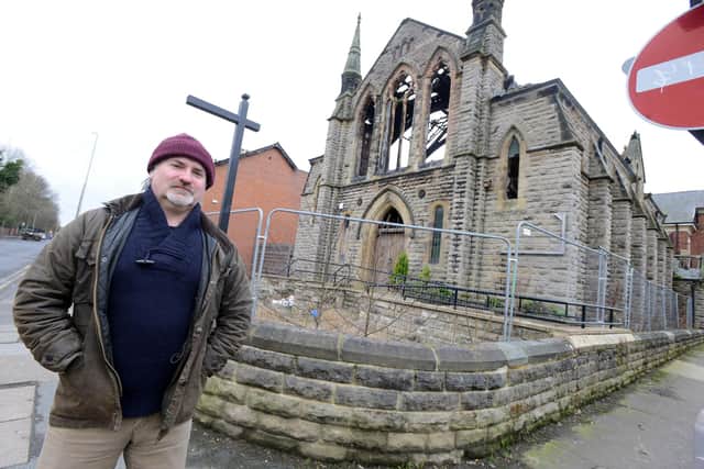 Historian Ged Lynn has spoken out against the proposed demolition of the former Methodist Church on Bede Burn Road. Picture by Stu Norton.