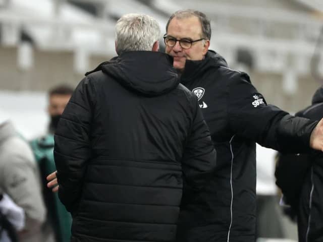 Steve Bruce and Marcelo Bielsa.
