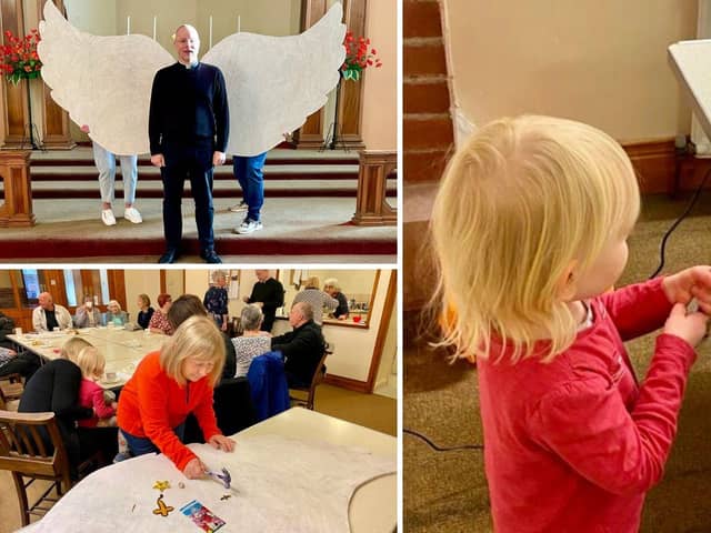 Working on the Street Angels project.