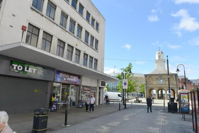 South Shields town centre.