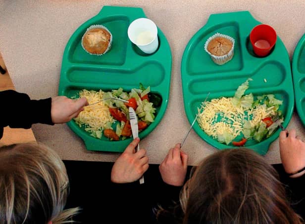 Record number receive free school meals.