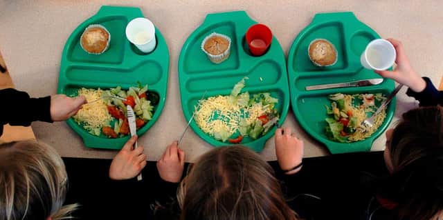 Record number receive free school meals.