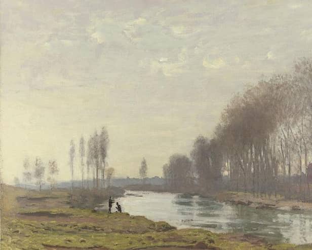 Claude Monet’s masterpiece, The Petit Bras of the Siene at Argenteuil.