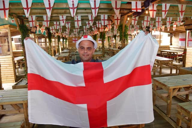 The Trimmers Arms owner Mons Ullah ahead of England V Italy EURO 2020 final.