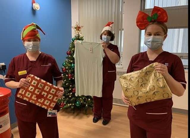 Staff at South Tyneside and Sunderland NHS Foundation Trust supporting the appeal