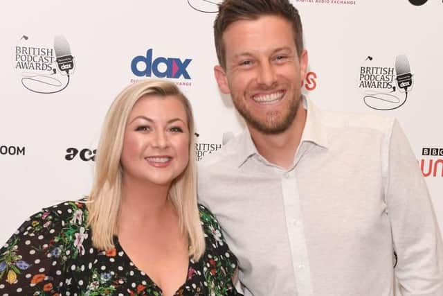 Rosie Ramsey and Chris Ramsey, pictured at the 2019 British Podcast Awards. Picture: Stuart C. Wilson/Getty Images.