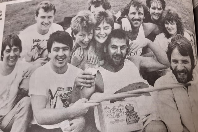 The summer of '87 saw Kirkcaldy Highland Games take place, but downpours cur the crowd numbers, and left organisers struggling to cover their costs