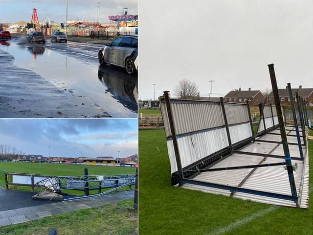 Storm Arwen in South Tyneside.