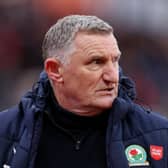 Tony Mowbray during his time in charge at Blackburn. (Photo by Lewis Storey/Getty Images)