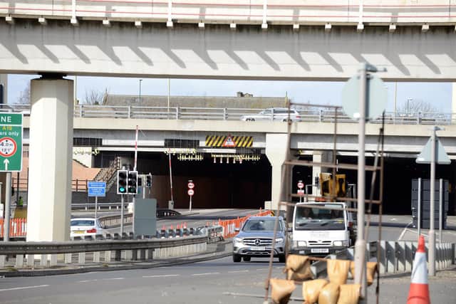 Police were called to the Tyne Tunnel after a man claimed to have an explosive before retracting the claim and fleeing the tunnel.